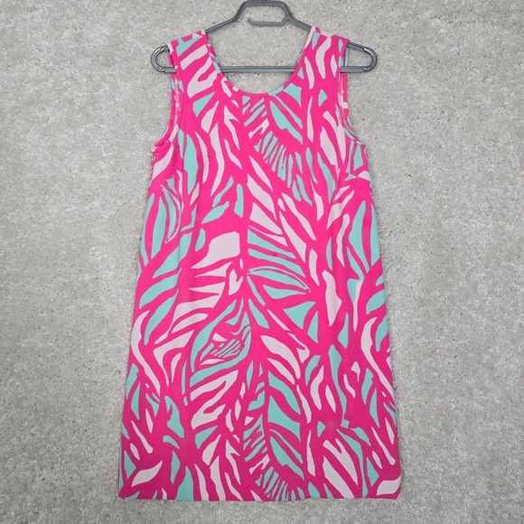 Lilly Pulitzer Dress Womens XS Pink Sabrina Exposed Full Zipper Beach Resort - Picture 1 of 12